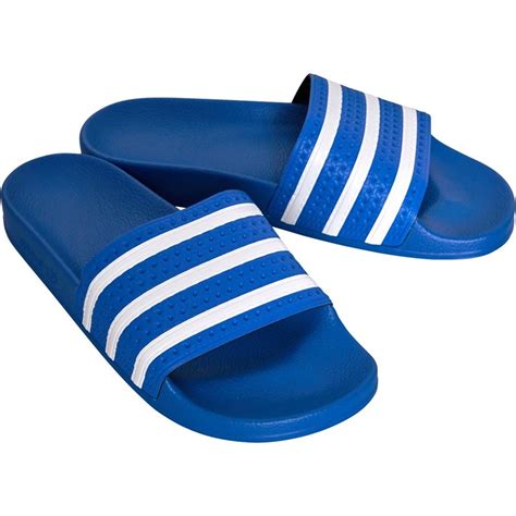 adidas adilette slippers blauw|adidas adilette 22 slides.